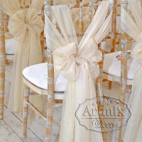 Свадебный декор стульев